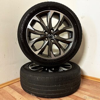 MAZDA CX-5 5x114,3 R19 ET50+LETNÍ 225/55R19 5mm - 2