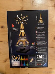 Ravensburger Eiffelova věž - Noční edice 3D 216d - 2