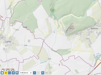 Prodej pole Veselíčko, okr. Přerov (44 Kč / m2) - 2