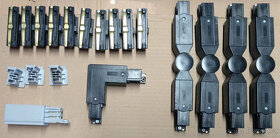 Roh kloub GLOBAL Trac XTS24-2 Černá, Nordic Aluminium - 2