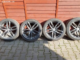 ALU 5x112 (v záruce), letní pneu 225x40 R18 - 2