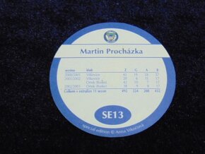 prodám hokejovou kartu Martin Procházka MS 2004, v - 2