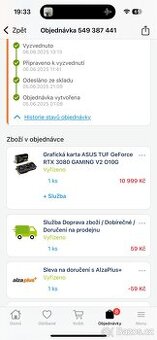ASUS TUF GeForce RTX 3080 GAMING V2 O10G - 2