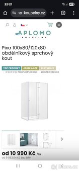 Velký sprchový kout - 2