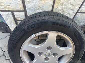 Prodám alu kola Peugeot 175/65 r14 - 2