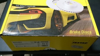 Zadní brzdové kotouče TEXTAR pro VW Touran (1T1, 1T2) - 2