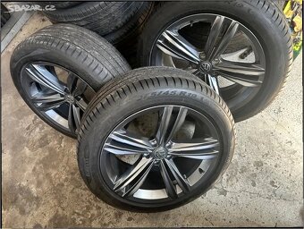 Alu kola VW Tiguan II, letní 19"+ samozalepovací pneu - 2