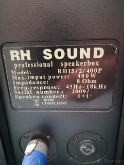 Prodám repro zn. RH sound - 2