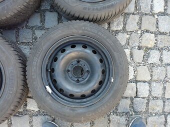 ZIMNÍ PNEU + DISKY CITROEN14" PEUGEOT 175/65R14 - 2