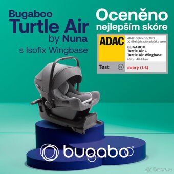 NOVÝ Set autosedačka a základna Bugaboo by Nuna (Turtle Air) - 2