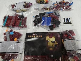 STAVEBNICE Super Heroes 76165 Iron Manova helma (náhrada) - 2