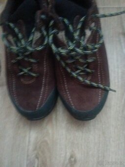 HNĚDÉ POLOBOTKY ZNAČKOVÉ 4,5 VIBRAM - 2