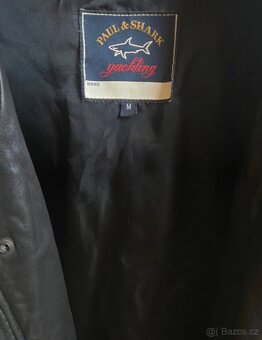 Kožená bunda Paul&Shark, vel.M,2 v 1,pánská. - 2