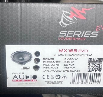 Přední a zadní reproduktory - 2