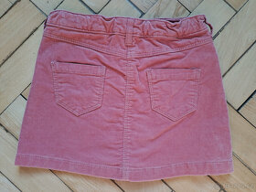 Manšestrová sukně vel. 116 - 2