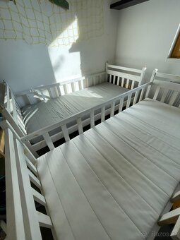 Patrová postel_dřevěná_rozložitelná na 2 postele - 2