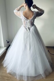 Svatební šaty nové M,L, XL - 2