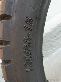 Nová pneu 120/80 18 Mitas MC24 - 2