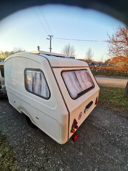 Polsky karavan N126 B, PĚKNÝ STAV, PŘEDSTAN ORIGO - 2