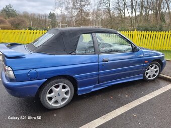 Ford Escort Cabrio 1.8 benzín - 2