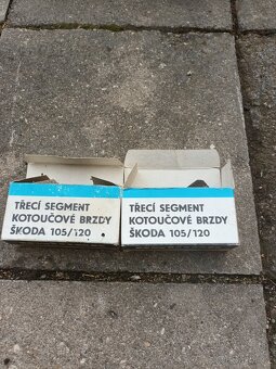 Brzdové destičky Škoda 100, 110R, 120... - 2