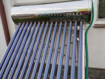 Tlakovy solárni kolektor typu heat -pipe pro ohřev vody - 2