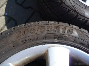 ALU KOLA 16 5x100 ŠKODA 205/55R16 OCTÁVIA 1,GOLF 4,BORA - 2