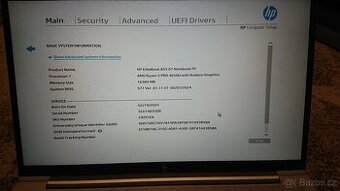HP Elitebook 855 G7 HP care 1 rok záruka 16GB ram - 2