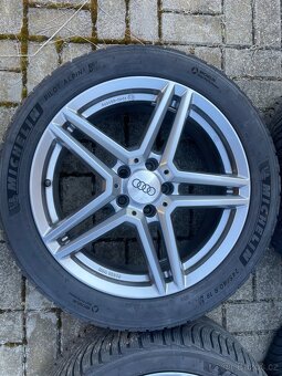Sada ALU kol RIAL 5x112 R18 + zimní pneu Michelin 6mm 2023 - 2