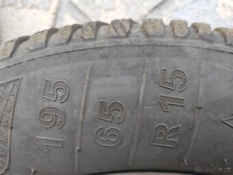 Plechové kola R15 s obutými Kleber Krisalp HP3 195/65 R15 - 2