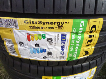 4x letní pneu 225/60 r17 - 2
