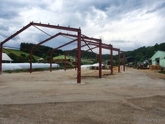 OCELOVA KONSTRUKCE HALY- MONTOVANÁ HALA 10x 24x 5m - 2