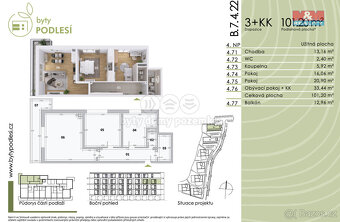 Prodej bytu 3+kk, 91 m², Jablonec nad Nisou, ul. Jezdecká - 2