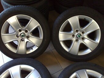 alu kola 5x112 r16 original skoda 205/55/16 - 2