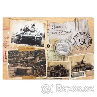 Stříbrná mince Obrněná technika - PzKpfw VI Tiger - 2