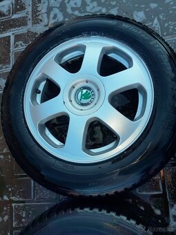 Alu kola hliníkové disky Škoda Octavia 6,5 x 15 ET 43 - 2