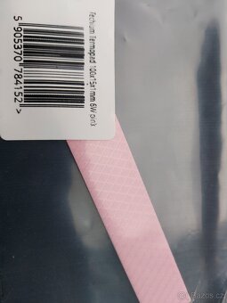 Techium termopodložka 100×15×1-1.5mm– 6W/m·K, růžová - 2