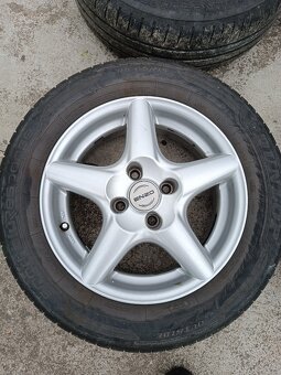 Sada alu kola Peugeot s pneumatikami - 2