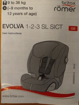 Britax Evolva 1-2-3 SL SICT - 2
