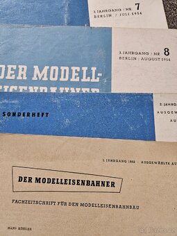 Časopisy Modelleisenbahner od 1953 - 2
