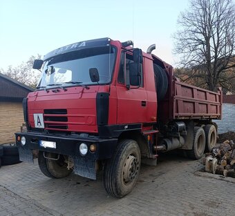 Zemní práce traktorbagr+tatra 815 - 2
