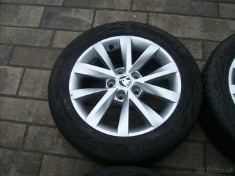 Alu kola original ŠKODA Octavia 3 Continental 16" - 2