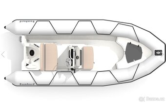 Bombard Sunrider 550 Hypalon – výborný stav, vlek, výbava - 2