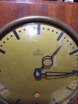 Retro elektricke hodiny SIEMENS - 2