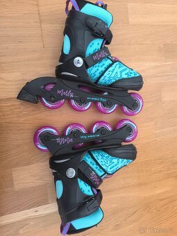 Dětské rostoucí brusle K2 Marlee 32-37 - 2