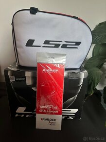 Helma,přilba LS2 FF327 Fluo Orange Challenger Squadron Xxl - 2