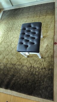 Vlněný koberec Shadow – zelená / olivově zelená - 2