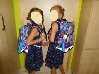 Batoh Bagmaster pro 1. stupeň, jednorožec, dvojčata - 2