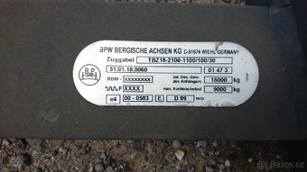 Prodám oje na autovlek - 2