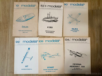 Plány modelář letecký motor enya os pet vrtule kužel letadlo - 2